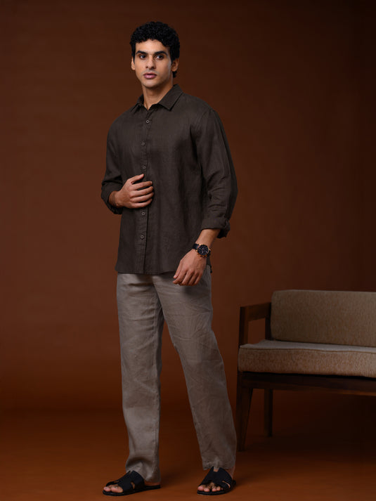 Linen Nemo Long Sleeve Shirt