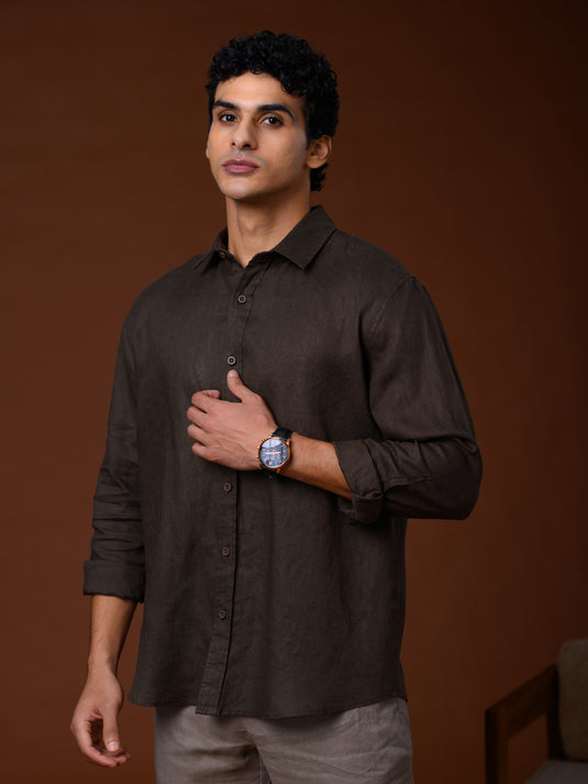 Linen Nemo Long Sleeve Shirt