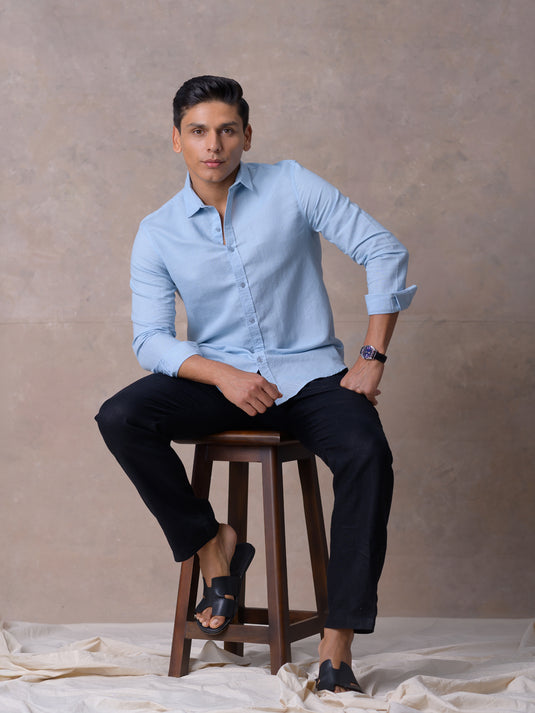 Detailed back L/S Shirt