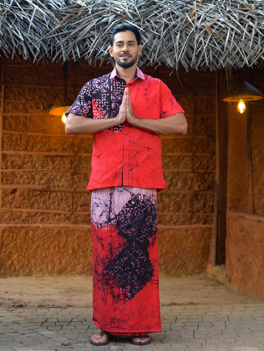 Batik awurudu shirt