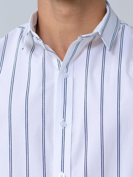 Casual Wear Stripe L/S Shirt