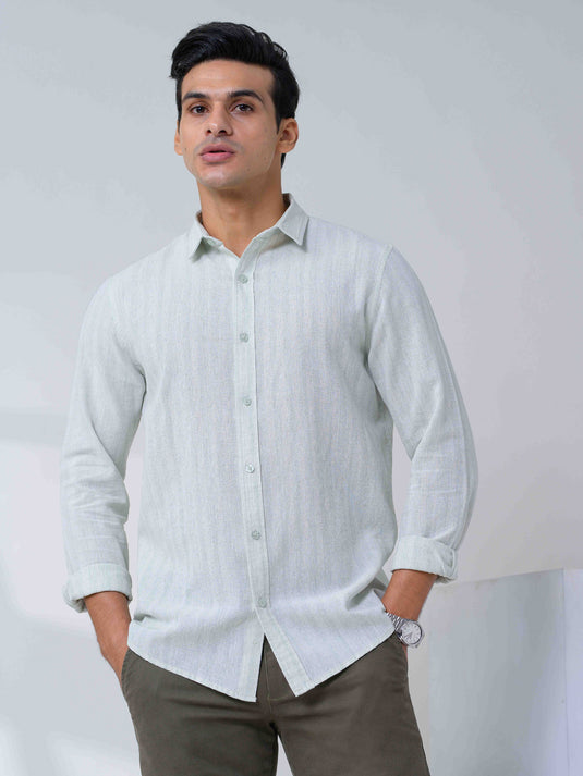 Casual Wear Stripe L/S Shirt