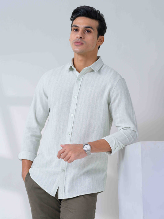 Casual Wear Stripe L/S Shirt
