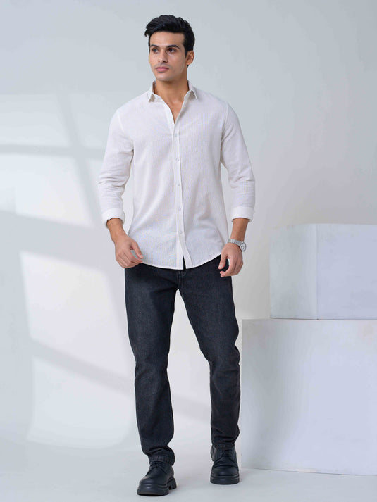 Casual Wear Stripe L/S Shirt
