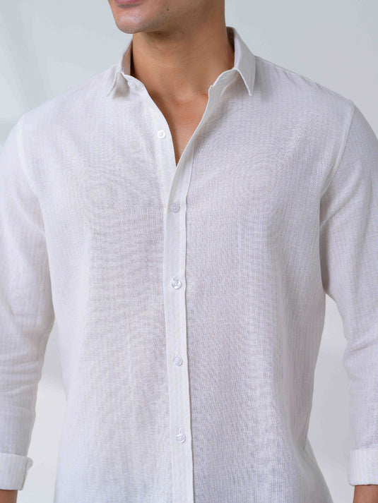 Casual Wear Stripe L/S Shirt