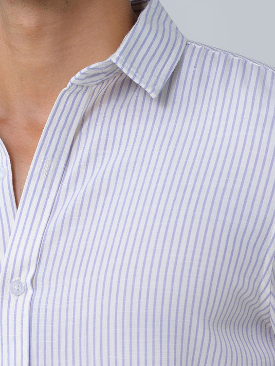 Casual Wear Stripe L/S Shirt