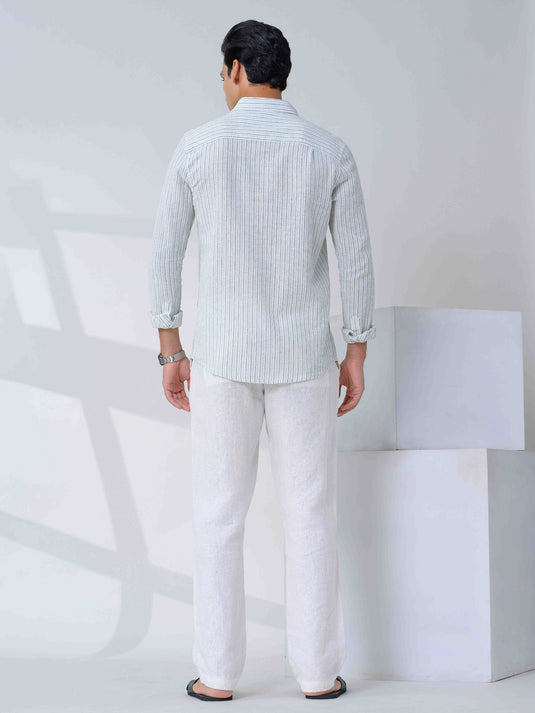 Casual Wear Stripe L/S Shirt