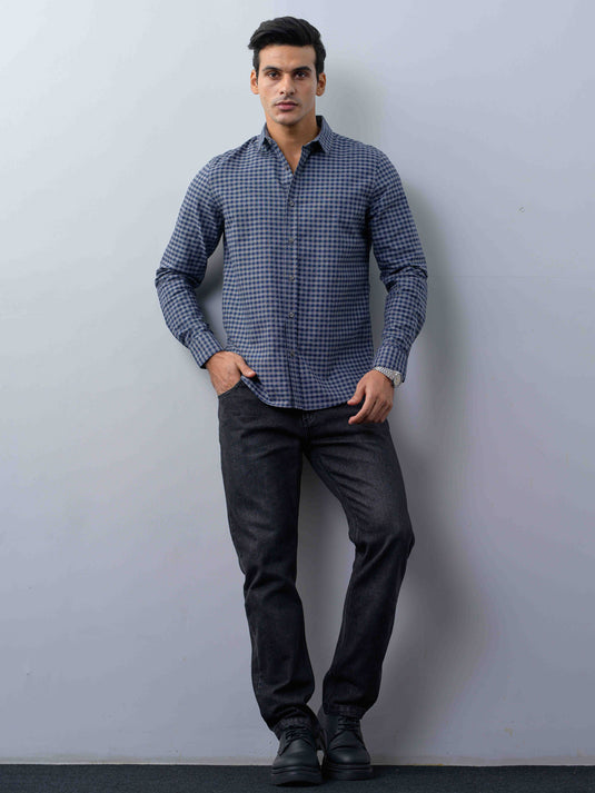 Casual Wear Check L/S Shirt