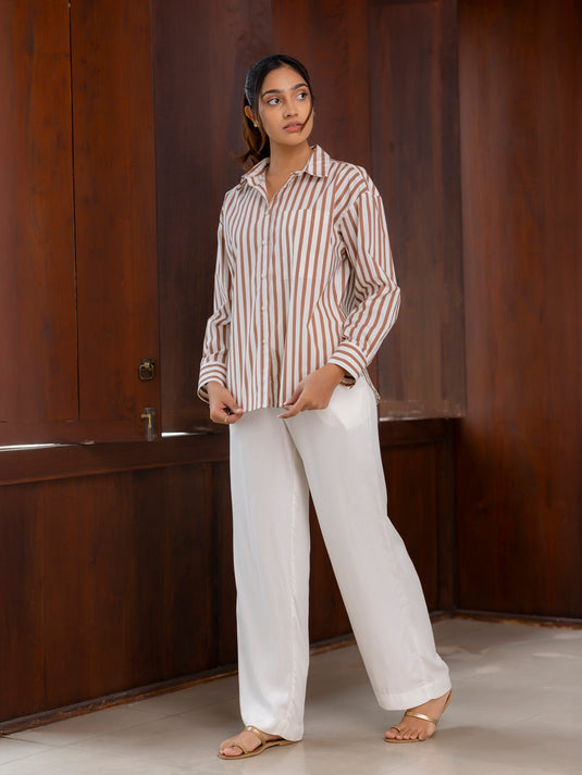 Basic oversized shirt