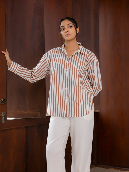 Basic oversized shirt