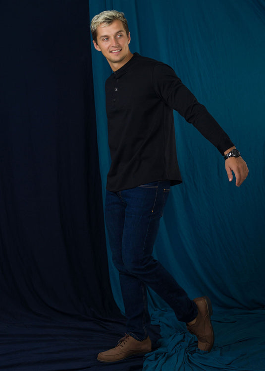Manderin Collar L/S Shirt (Cos Sample)