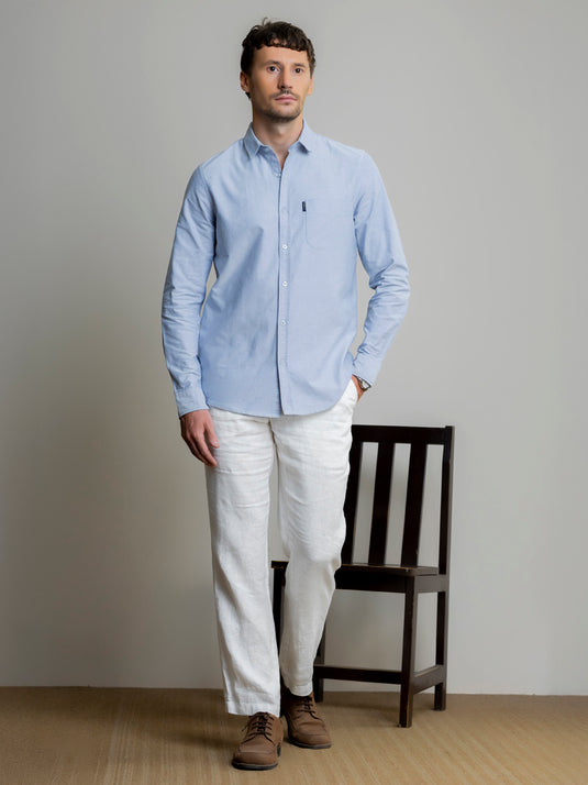 Casual Wear Oxford L/S Shirt