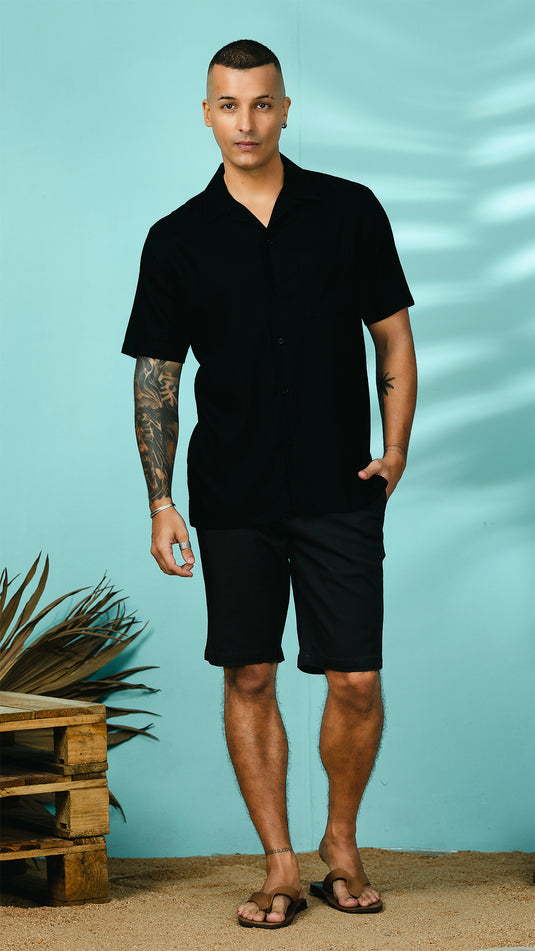 Casual Wear Chino Short - Dark Gray