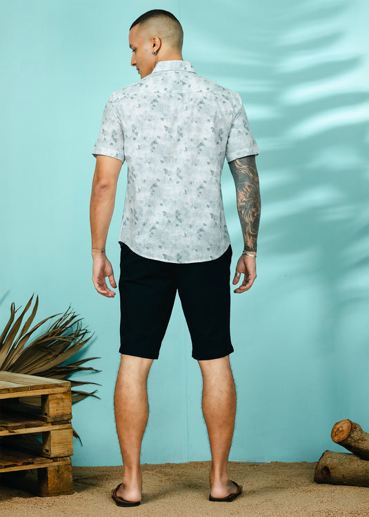 Casual Wear Printed S/S Shirt