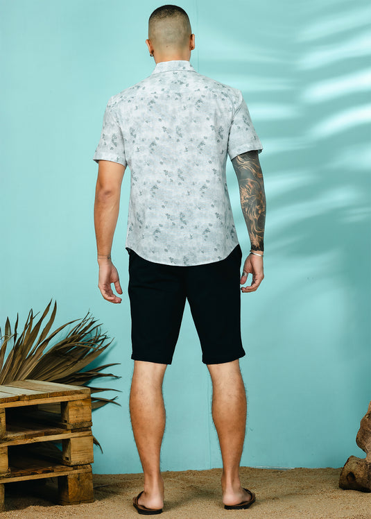 Casual Wear Printed S/S Shirt