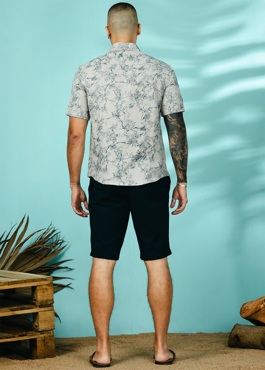 Casual Wear Printed S/S Shirt