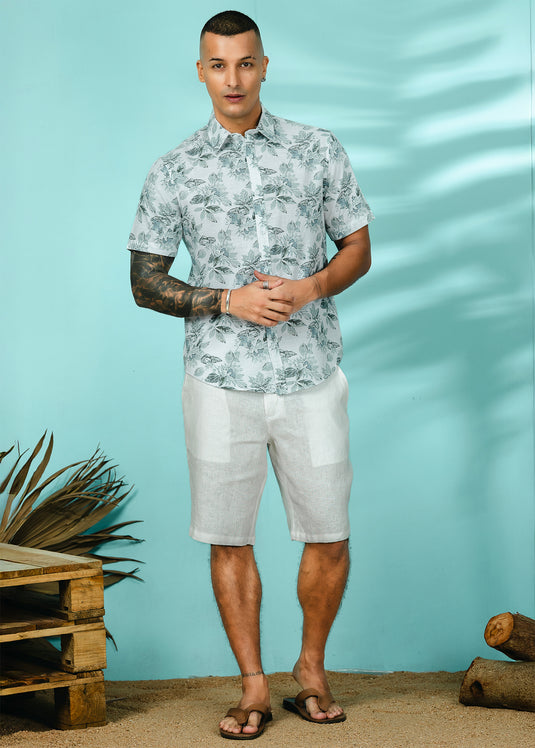 Casual Wear Printed S/S Shirt