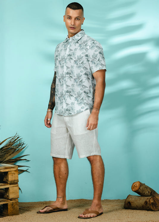 Casual Wear Printed S/S Shirt