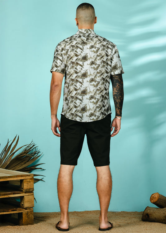 Casual Wear Printed S/S Shirt