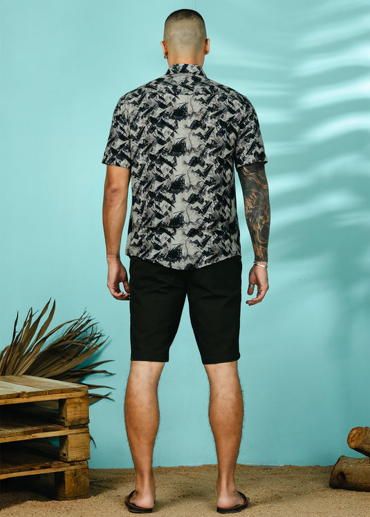 Casual Wear Printed S/S Shirt