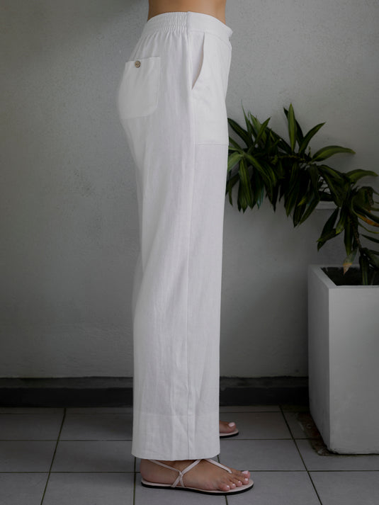 Basic wide leg pant