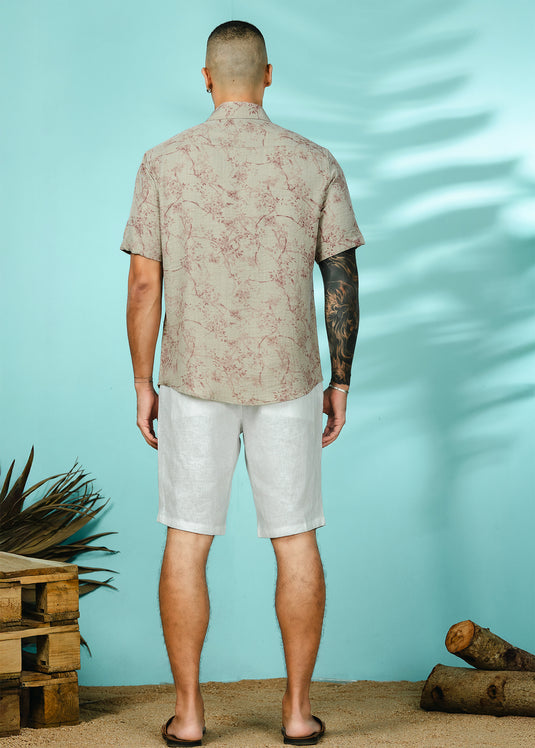 Casual Wear Printed S/S Shirt