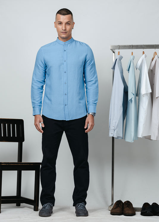 Cotton - Linen L/S shirt