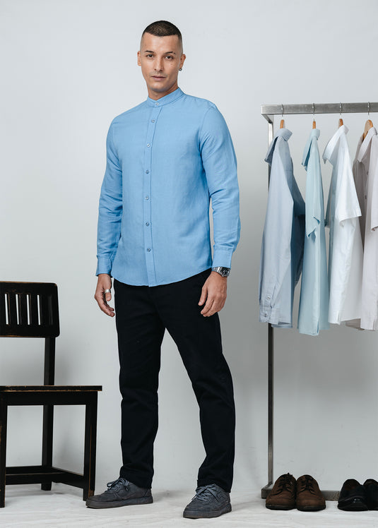 Cotton - Linen L/S shirt