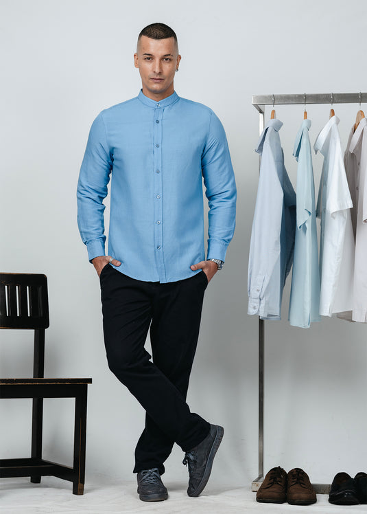 Cotton - Linen L/S shirt
