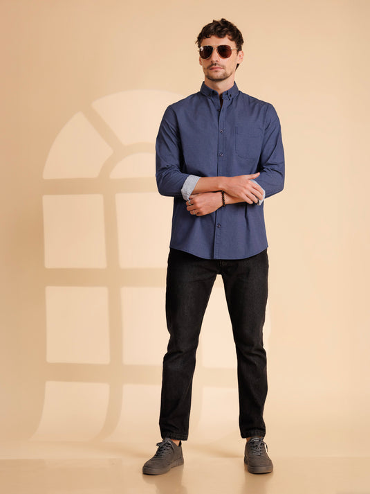 Printed Long Sleeve Shirt