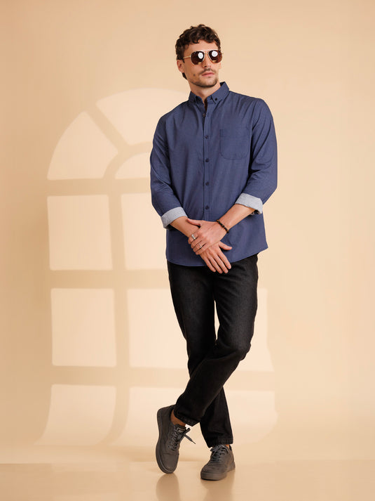 Printed Long Sleeve Shirt