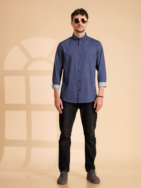 Printed Long Sleeve Shirt