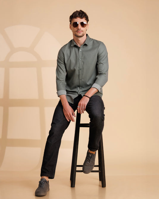 Casual Wear Long Sleeve Shirt