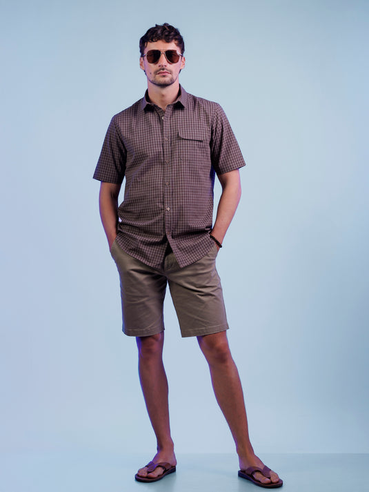 Casual Wear Short Sleeve Shirt