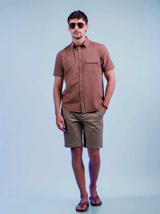 Casual Wear Short Sleeve Shirt