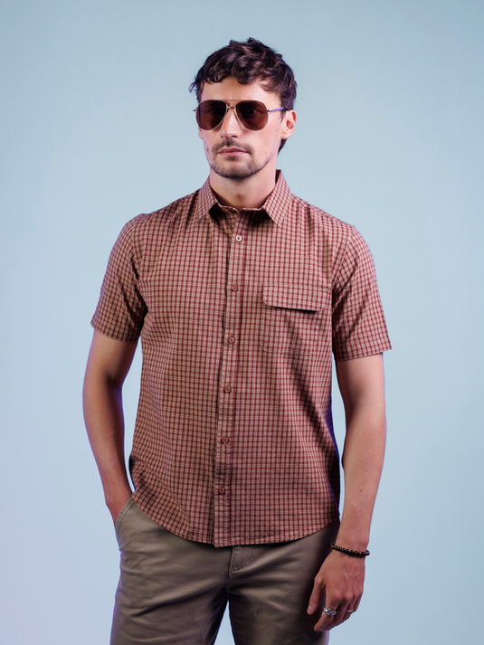 Casual Wear Short Sleeve Shirt