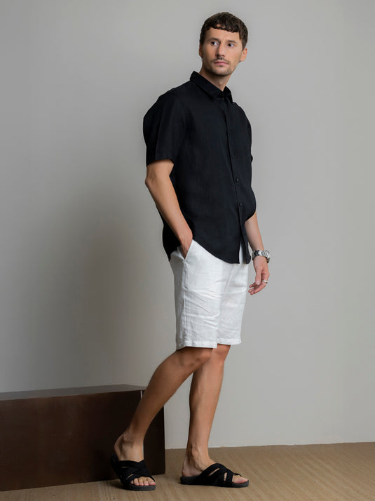Casual Wear Linen S/S Shirt