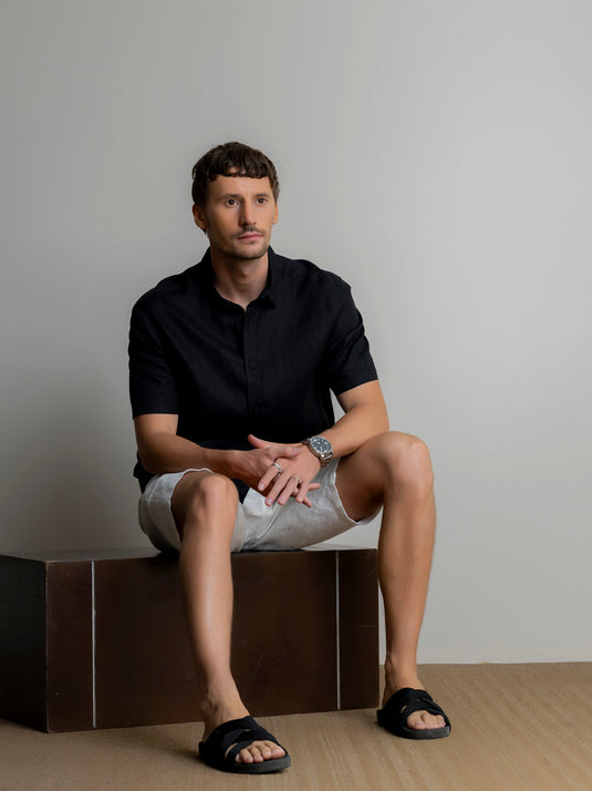 Casual Wear Linen S/S Shirt