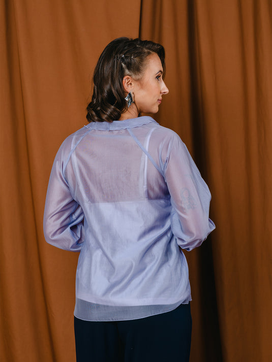 Frill detailed blouse