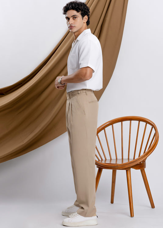 Waffle Cuban Collar S/S Shirt