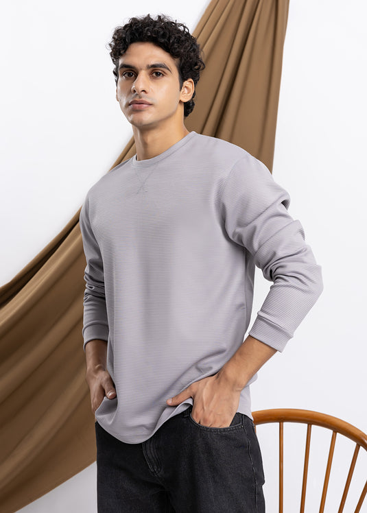 Waffle Long Sleeve Sweater