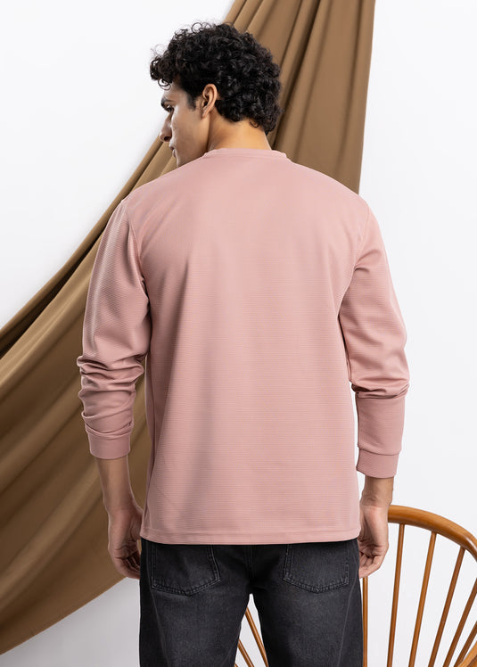 Waffle Long Sleeve Sweater