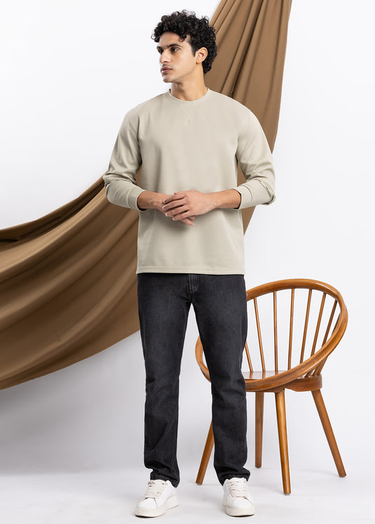 Waffle Long Sleeve Sweater