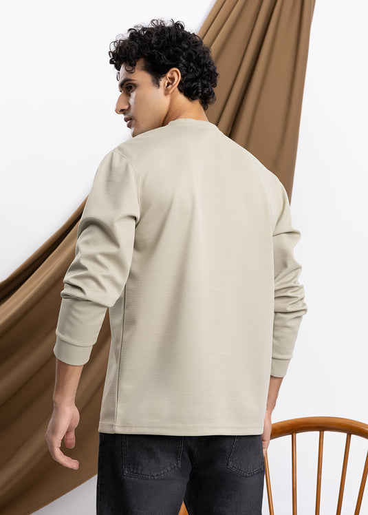 Waffle Long Sleeve Sweater