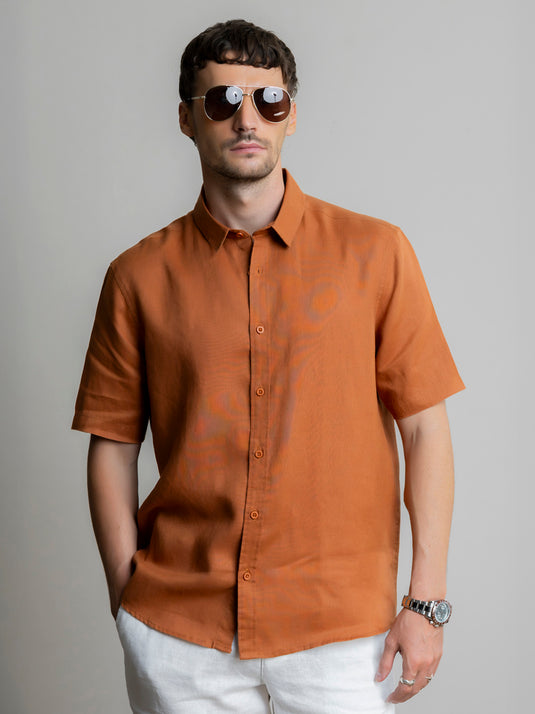 Casual Wear Linen S/S Shirt