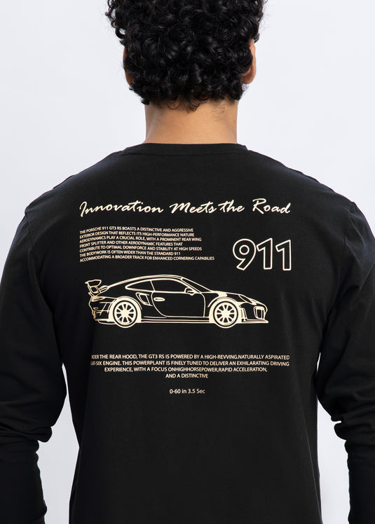 "Graphic Printed L/S T-Shirt"