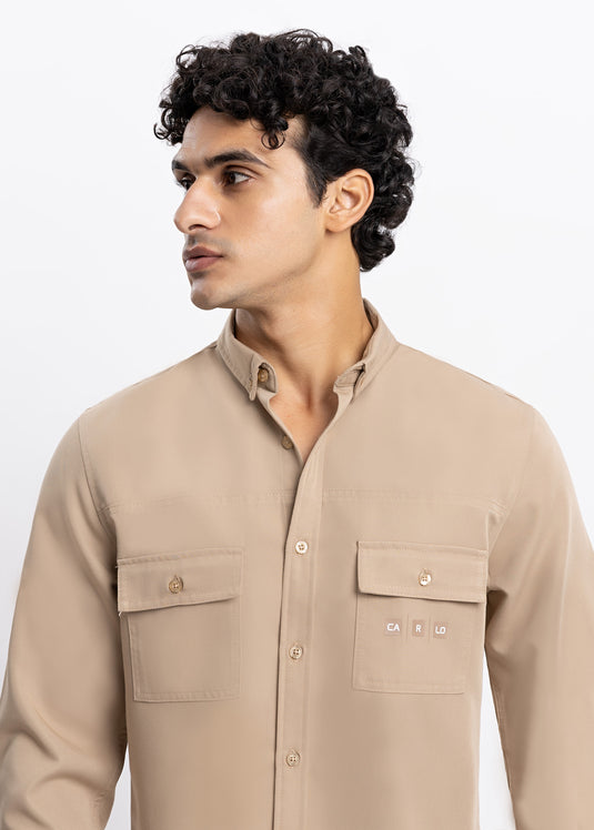 Casual Wear Oxford Button Down L/S Shirt