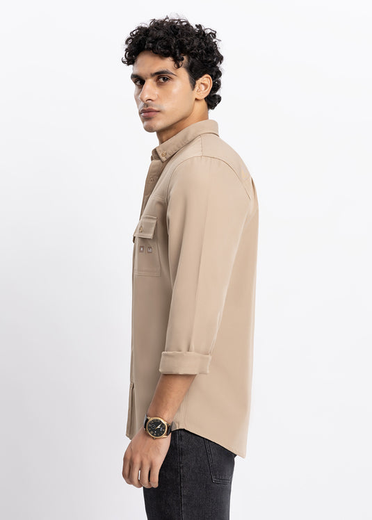 Casual Wear Oxford Button Down L/S Shirt