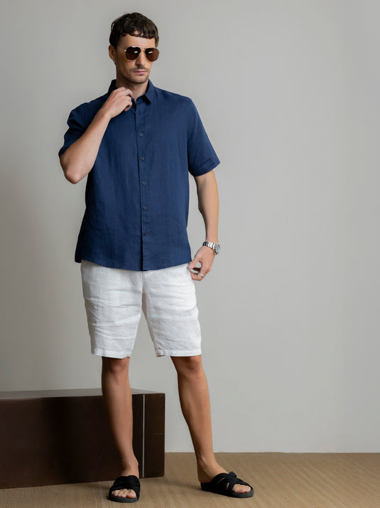 Casual Wear Linen S/S Shirt