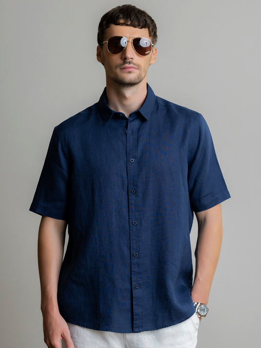 Casual Wear Linen S/S Shirt
